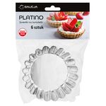 Foremki na tartaletki PLATINO 9 cm 6 sztuk