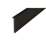 Listwa wykończeniowa L WPC antracyt 2200 x 70 x 18 mm