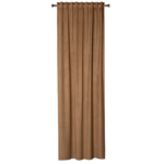 Zasłona z taśmą ABETO 140 x 260 cm kolor tabacco