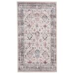 Dywan drukowany NOMI fau x wool 80 x 140 cm wielokolorowy