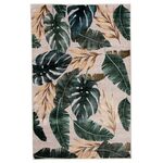 Dywan drukowany MITA fake mink 160 x 230 cm zielony