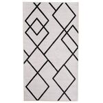 Dywan drukowany KOGA fake mink 50 x 80 cm biały