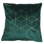 Poszewka SANSO 45 x 45 cm zielony