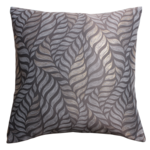 Poszewka ALLORO 45 x 45 cm taupe/złoty nadruk 2S