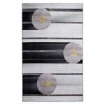 Dywan drukowany PRUT petra 80 x 140 cm czarny