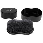 Duży czyścik do zamszu i nubuku czarny