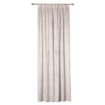 Zasłona z taśmą GOMERA 135 x 245 cm, kolor beżowy