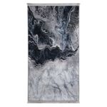 Dywan drukowany IBAR petra 80 x 140 cm srebrny