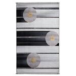 Dywan drukowany PRUT petra 60 x 120 cm czarny