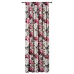 Zasłona z taśmą PIVOINE 140 x 260 cm, kolor