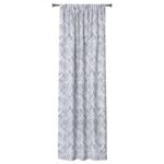 Zasłona z taśmą TABLA 140 x 260 cm kolor szary