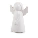 Figurka ceramiczna Aniołek biały 9 cm