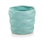 Osłonka ceramiczna miętowa 13 cm