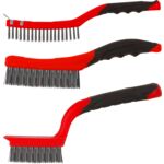 Szczotka druciana - stal 3 x 19 rzędów 340 mm Proline