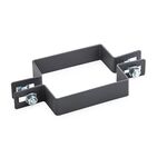 Obejma pośrednia ocynk antracyt struktura 10 x 10 cm Polbram