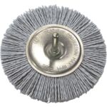 Szczotka tarczowa ścierna fi 75 mm trzpień 6 mm Proline