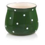 Osłonka ceramiczna zielona 10 cm