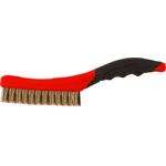 Szczotka druciana - mosiądz 4 x 16 rzędów 260 mm Proline