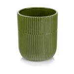 Osłonka ceramiczna dark green 15 cm