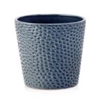 Osłonka ceramiczna turkusowa ciemna 13 cm