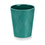 Osłonka ceramiczna turkusowa 15 cm