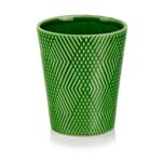 Osłonka ceramiczna zielona 15 cm