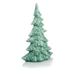 Figurka ceramiczna Choinka 19 cm zielony