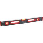 Poziomica aluminiowa 1200 mm 3 libelki uchwyt profesjonalna Proline