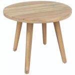 Stolik okrągły drewniany 50 cm