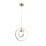 Lampa wisząca Orbit różowe złoto LED 18W