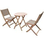 Zestaw ogrodowy Oasis 2 krzesła i stolik