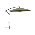 Parasol ogrodowy boczny oliwkowy 270 cm