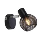 Kinkiet Loretto czarny 1x E14 40W