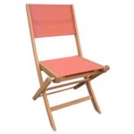 Krzesło ogrodowe Nova 58 x 50 x 90 cm ceglasty