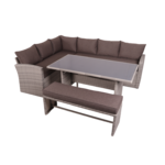 Zestaw Nexus stół sofa i ławka