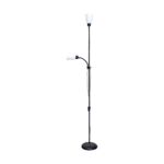 Lampa podłogowa MADER 2 x E27 black STRÜHM