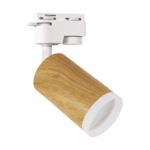 Oprawa do zamontowania na szynoprzewodzie ZADRA TRA GU10 pine strühm