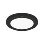 Plafoniera z czujnikiem ruchu OLGIERD LED C MVS 12 W black cct strühm