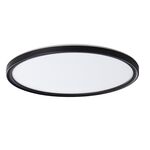 Plafon okrągły LED KingBerry 22 W czarny