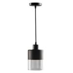 Lampa wisząca Ulan KingBerry E27 10 W czarny