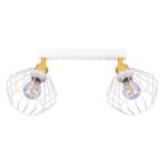 Spot DEBE KingBerry 2xE27 10 W biało-złoty