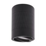 Oprawa sufitowa PIANO D WL GU10 black strühm
