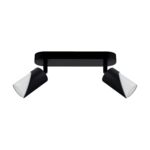 Oprawa ścienno-sufitowa ZEBRA SPT GU10 2L black/ white strühm