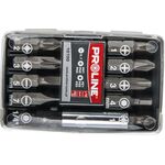 Zestaw końcówek z uchwytem magnetycznym PH,PZ,HEX,PŁ 10 sztuk PROLINE