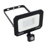 Naświetlacz z czujnikiem ruchu ASTON LED S 50 W black neutralna biel NW strühm
