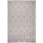 Dywan Express New Outdoor 80 x 120 cm heksagon szary