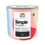 Farba plamoodporna IT'S SIMPLE Black 2,5 l Beckers