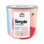 Farba plamoodporna IT'S SIMPLE Pink Hibiscus 2,5 l Beckers