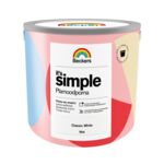Farba plamoodporna IT'S SIMPLE Classic White 2,5 l Beckers