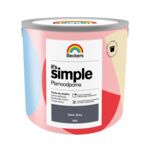 Farba plamoodporna IT'S SIMPLE Dark Grey 2,5 l Beckers
